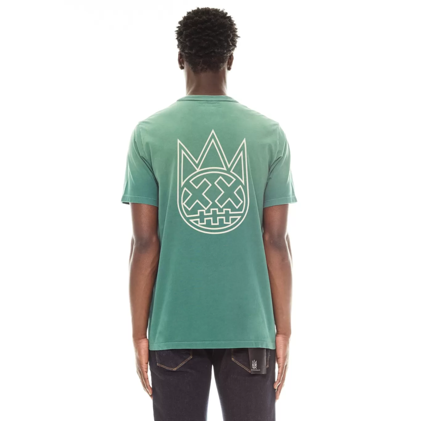 Cult Of Individuality T-Shirts<SHIMUCHAN LOGO SHORT SLEEVE CREW NECK T SHIRT IN VINTAGE GREEN