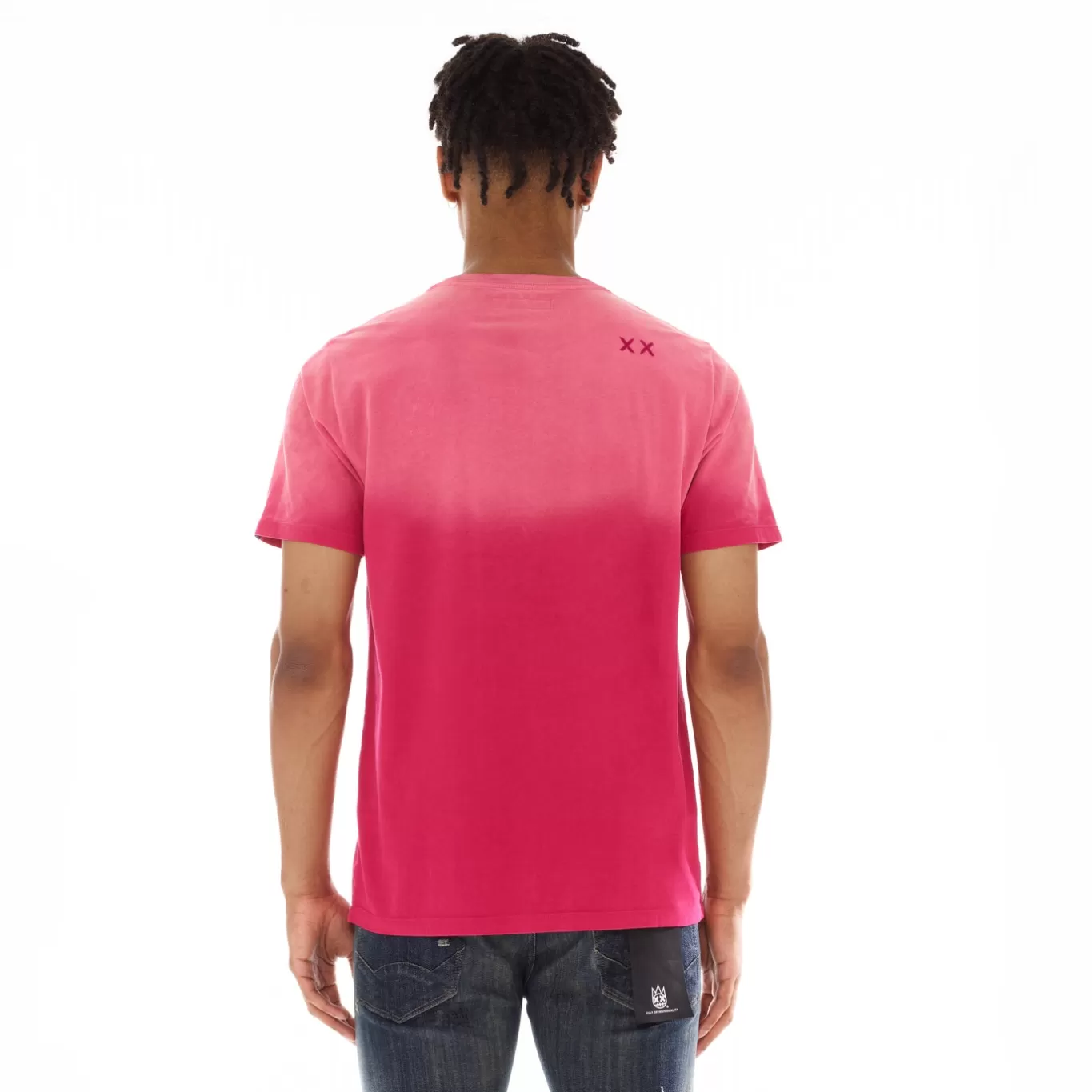 Cult Of Individuality T-Shirts<SHIMUCHAN LOGO SHORT SLEEVE CREW NECK TEE IN VINTAGE RED