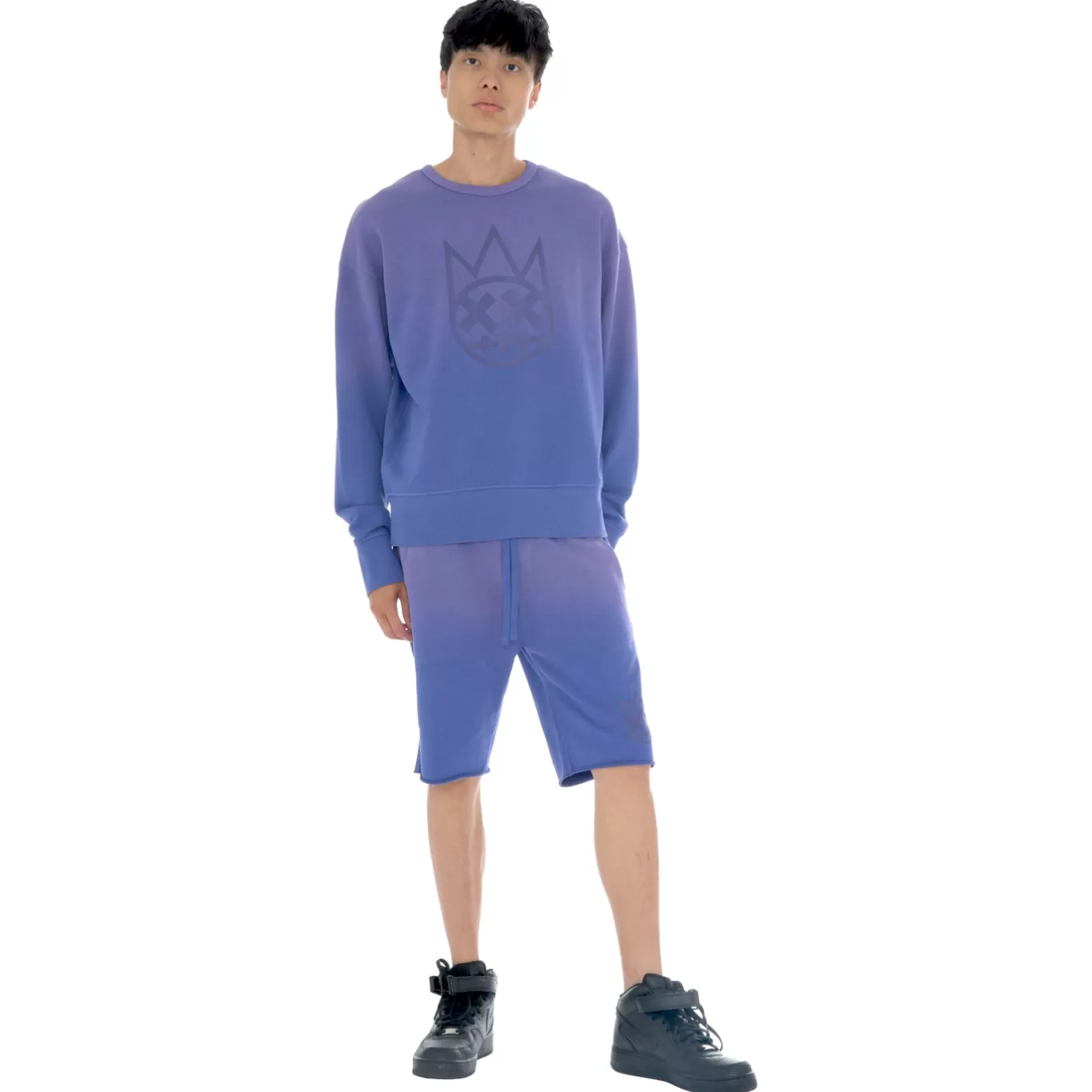 Cult Of Individuality Shorts | Sweatshirts & Sweatpants<SWEATSHORTS IN VINTAGE PURPLE